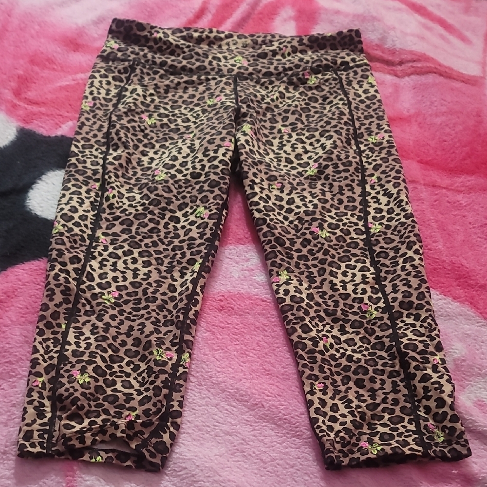 Betsey Johnson Leopard Print Leggings